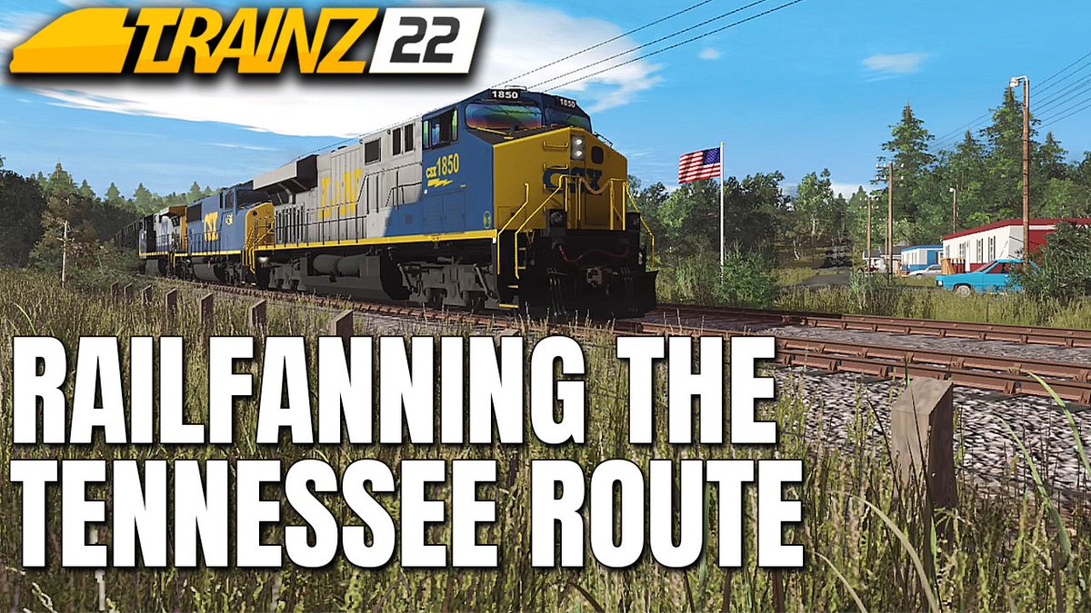 New video on DannyBTrainz, as we go for a full railfanning adventure along my epic, 30+ miles CSX Tennessee route.

It's really amazing to see all the details starting to come to life in this one.

Watch here: youtu.be/Z8Z3rCwM9pA