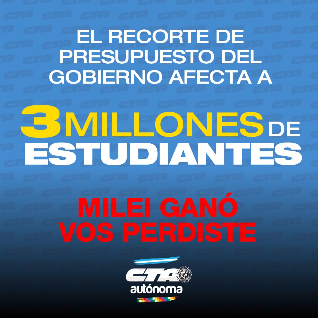 Hoy de nuevo en las calles, defendamos la educación pública