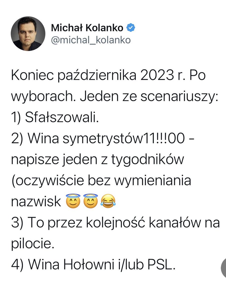 Warto dziś przypomnieć ten wpis doradcy Mateusza Morawieckiego. Wielkie chwile polskiego dziennikarstwa! ✌️