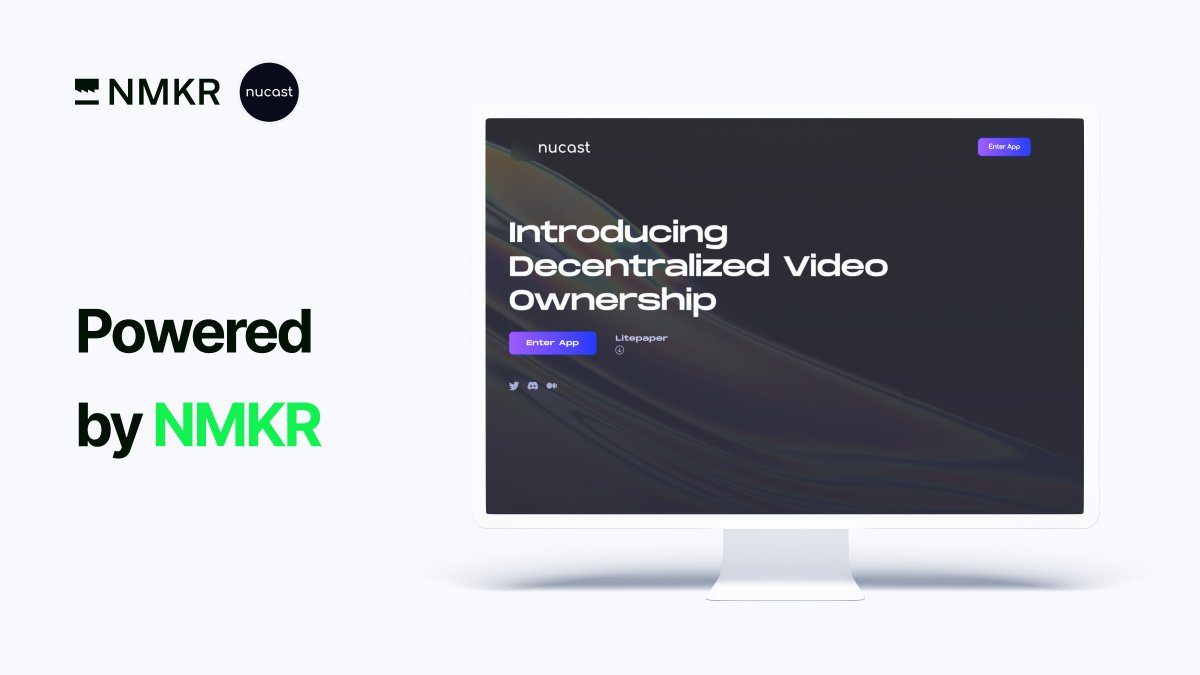 Our collaborators at Nucast are revolutionizing video streaming. With the help of NMKR technology, @NucastIO empowers creators by guaranteeing ownership and control over their content, marking a new chapter in digital rights and creator empowerment. #Cardano