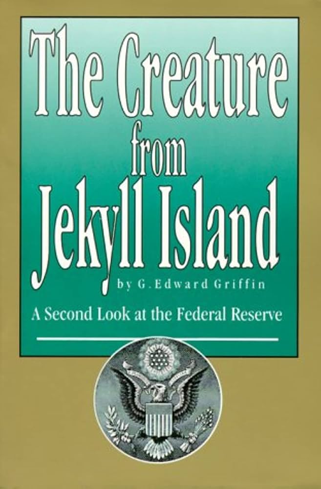 Here are 11 of the world's scariest books that could change how you see reality:

(⚠️ Read if you dare ⚠️)

1.''The Creature from Jekyll Island" by G. Edward Griffin