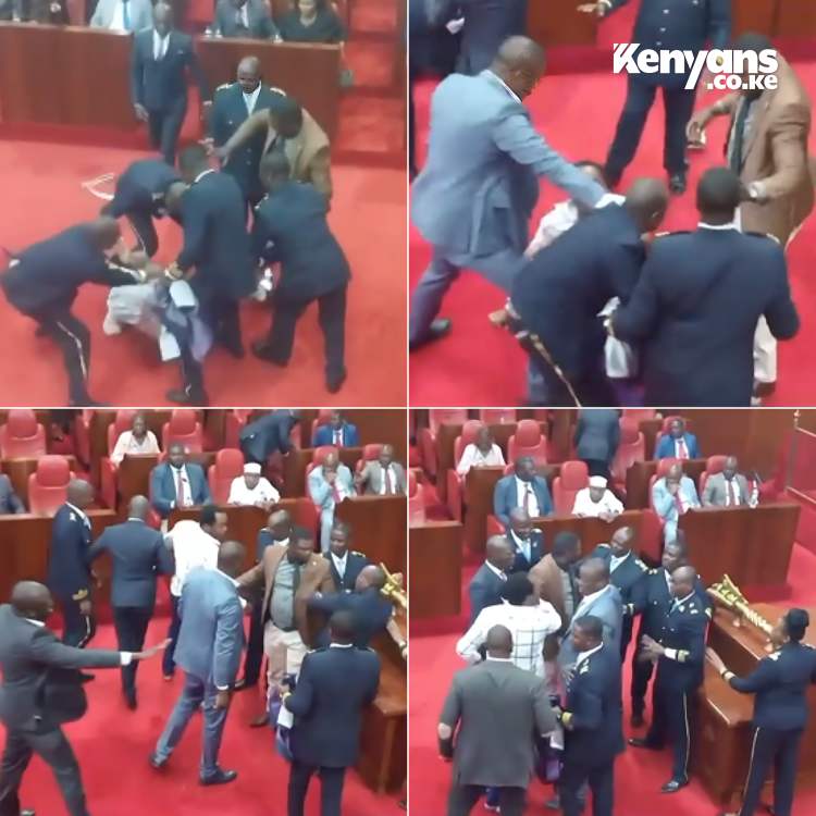 Several MCAs ejected from Nairobi County Assembly after chaos erupt