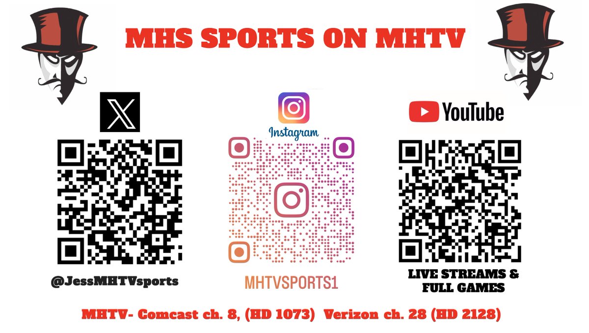 Follow MHTV Sports on all forms of Social Media!
@TownofMHD @allmarblehead @MHDBoosters @MHDSchools @MHS_GolfTeam @MHDBSOCCER @MHDGSOC @mheadfootball @Marbleheadvball @HeadersHockey @GirlsHockeyMHS
@MHS_Boys_Hoops @bandbwrestling @MHDbaseball
@HsMarblehead @MagiciansLax @MHDglax