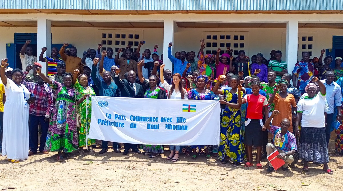 #RCA🇨🇫| Lancement du projet d’implication des #femmes dans la vie politique et électorale dans le Haut-Mbomou . 👉shorturl.at/DHMVZ