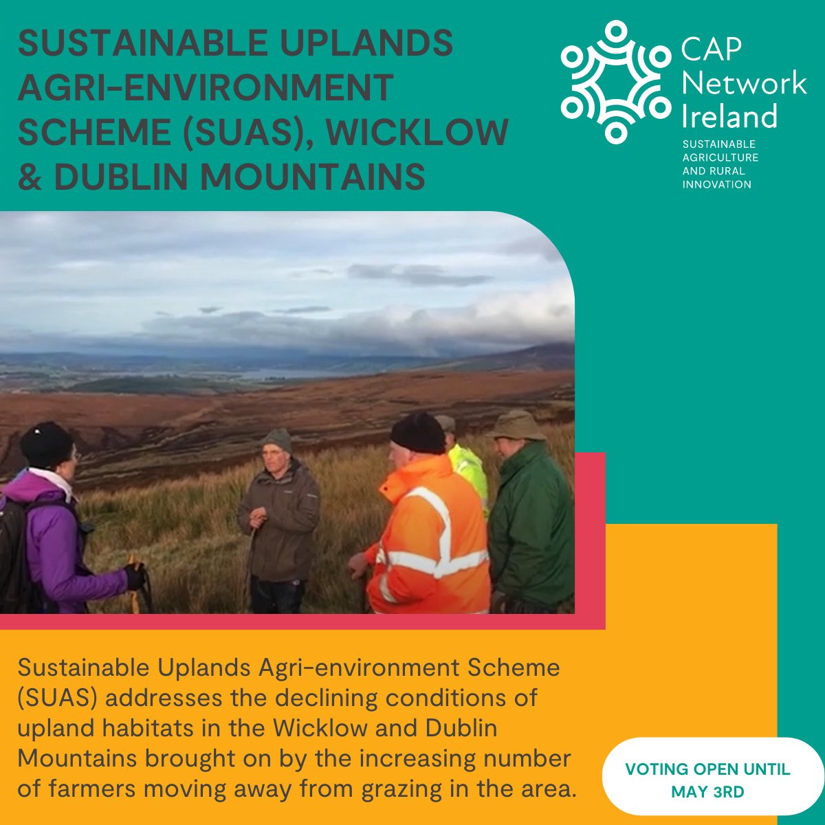 Congrats to the SUAS project, which is shortlisted for the #EIPagriAwards24 👏 You can vote for the project here: eu-cap-network.ec.europa.eu/campaign/eip-a… #capnetworkireland @eucapnetwork