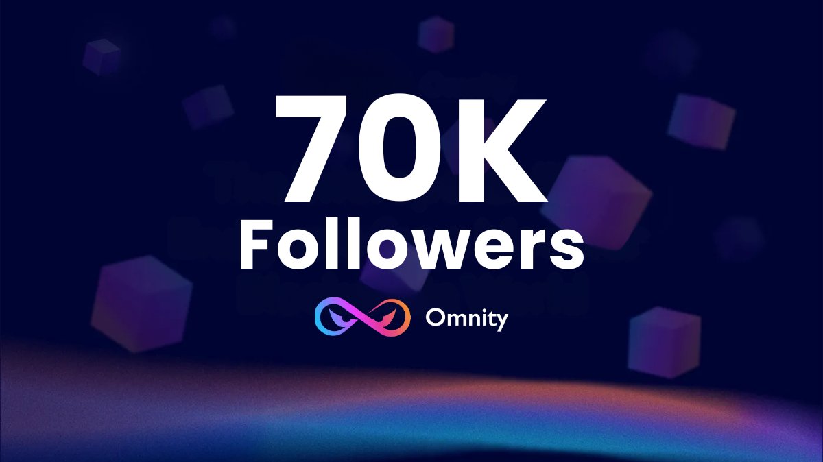 🎉 70K followers on Twitter! 🎉 In our multichain ecosystem, there's ample room for a diverse community to connect and explore the best of different protocols, shaping the future of #Web3. Thanks, Omnity Community! As a token of gratitude, get ready for the Red Envelopes event…