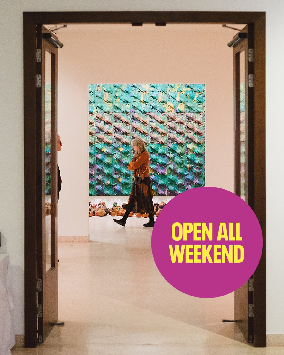 We are open all weekend - including bank holiday Monday - from 11am to 5pm and look forward to welcoming you 🌟 Plan your visit: hastingscontemporary.org/visit/