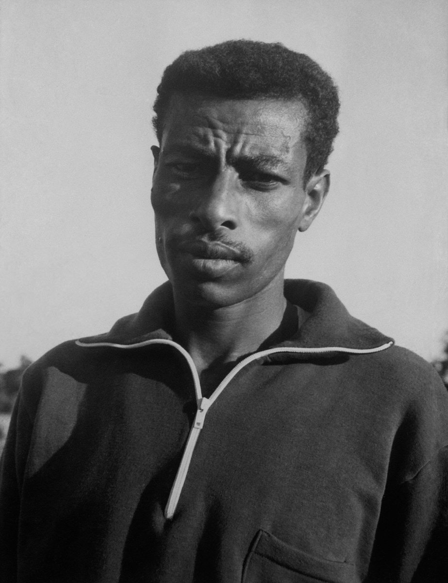 #Didyouknow that the first black African athlete to win Olympic gold was Ethiopian 🇪🇹 ? At the 1960 Rome Olympics, Abebe Bikila won marathon gold 🏅... barefoot! This #EthiopianLegend opened the way for many runners and could inspire a lot more on the way to #Paris2024