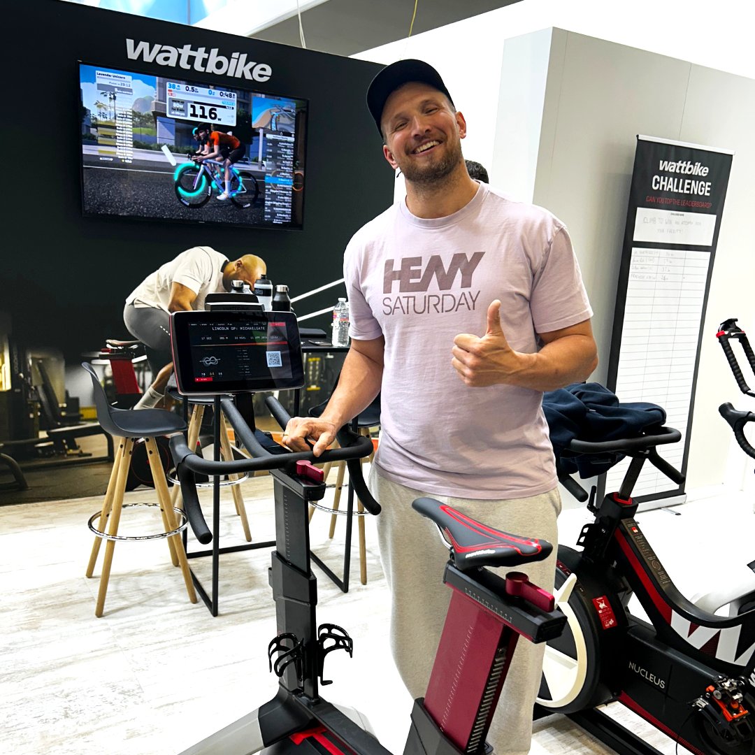 🚴‍♂️🏆 Rob from MTMT Life GmbH smashed the Michaelgate challenge in just 17 seconds! 🌟 He's taking home a brand new Wattbike AtomX for his facility, leveling up their training game! Huge congrats, Rob! 🎉 And a big shoutout to all who joined us at FIBO 2024! @WoodwayGmbH #wattbike