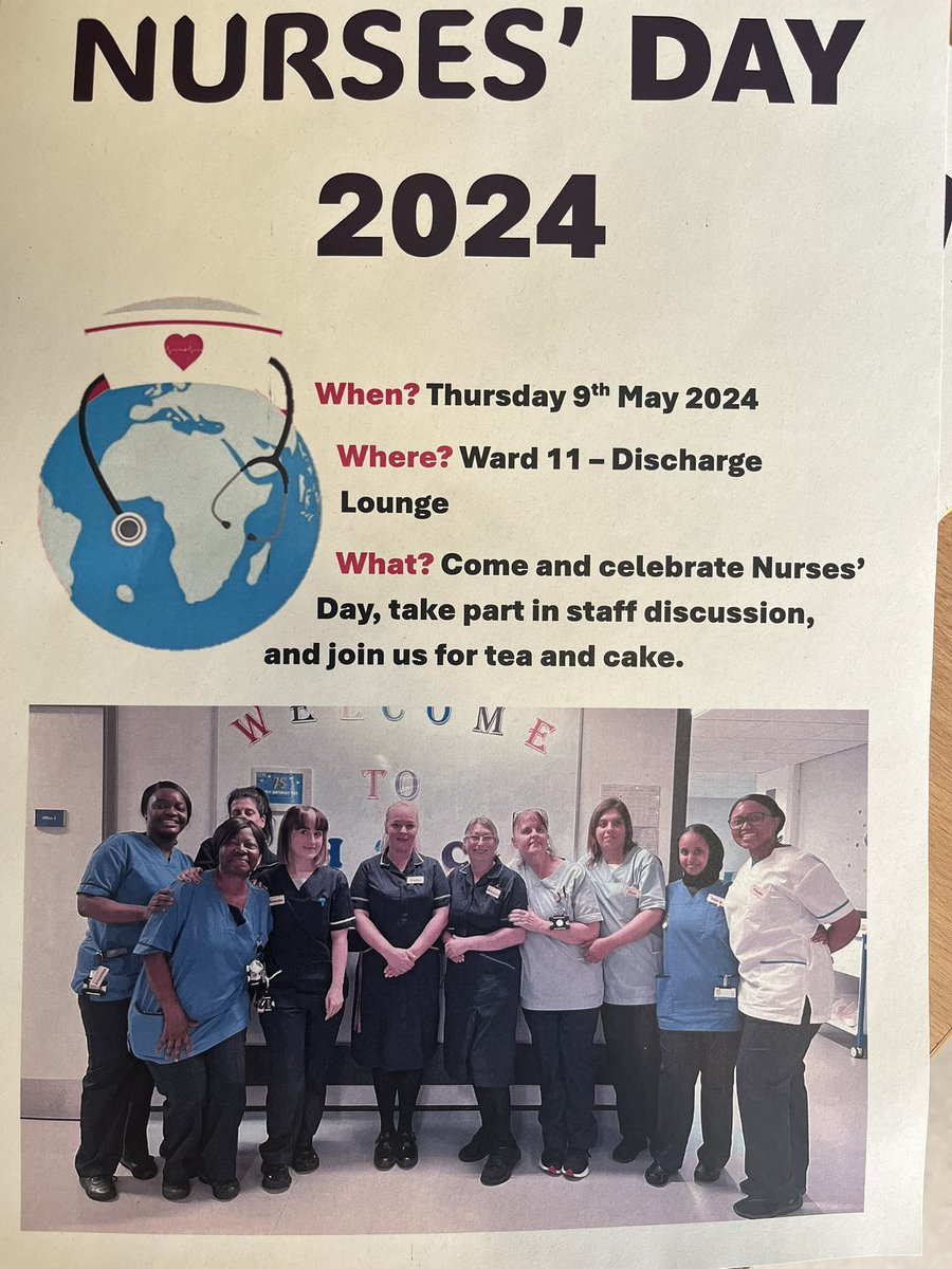 Are you ready for nurses day? 🏥Discharge Lounge will be celebrating on Thursday 9th May with tea and cakes! Staff have been asked to share their journey into nursing and what makes them to proud to be a nurse…🫶🏻#dischargelounge @uhbtrust @faf01