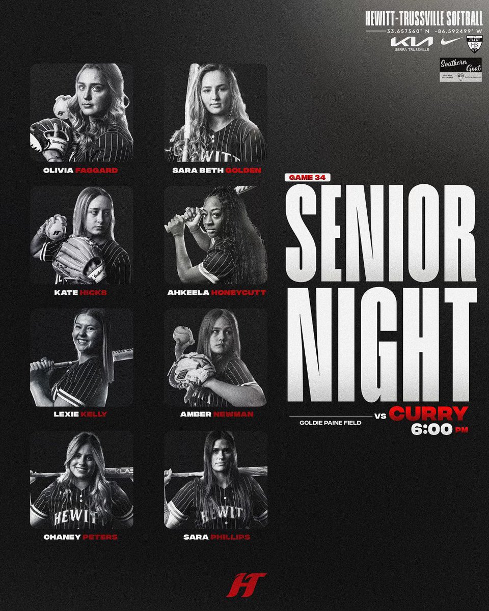 hewittsoftball's tweet photo. Come out to Goldie Paine tonight to celebrate the Class of 2024!! We will be honoring our seniors before the game. Hope to see you there!
#goldiegirls #hewittsoftball #classof2024 https://t.co/FlnferS5qb