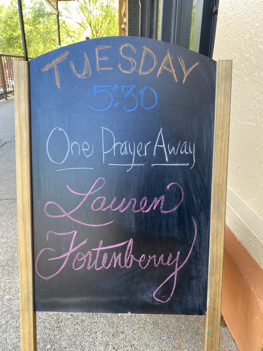 Hello, Dear Readers! Join us in celebrating Lauren Fortenberry’s One Prayer Away at 5:30PM at Off Square Books ✨ To learn more about the event or purchase a signed copy, visit squarebooks.com/event/lauren-f…