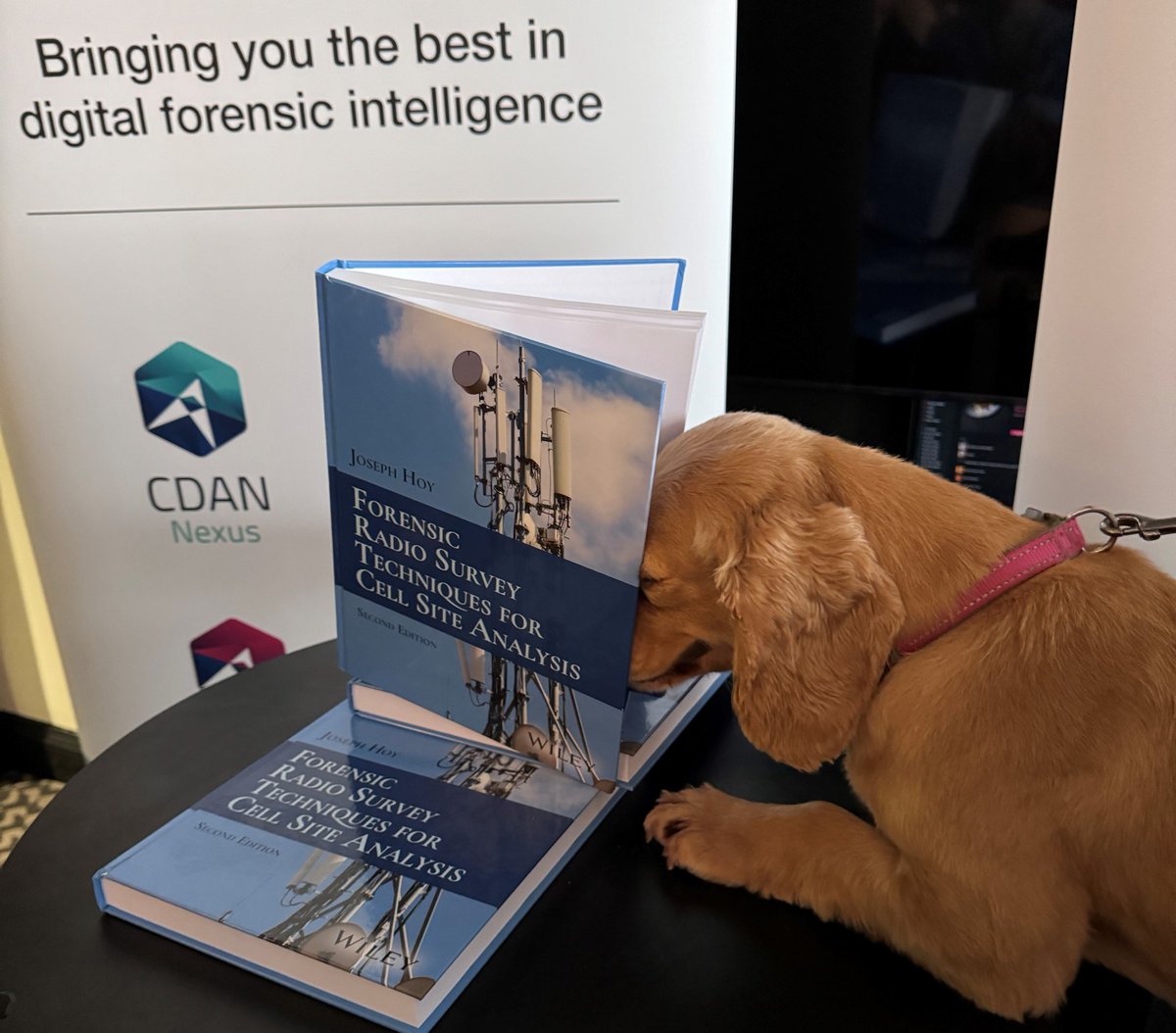 'Forensic Radio Survey Techniques for Cell Site Analysis' is the latest book from one of our founding members, Joe Hoy. Joe was delighted to launch the book last week in amongst some great company. Over 80 invited guests attended the private launch, where Joe discussed the book…