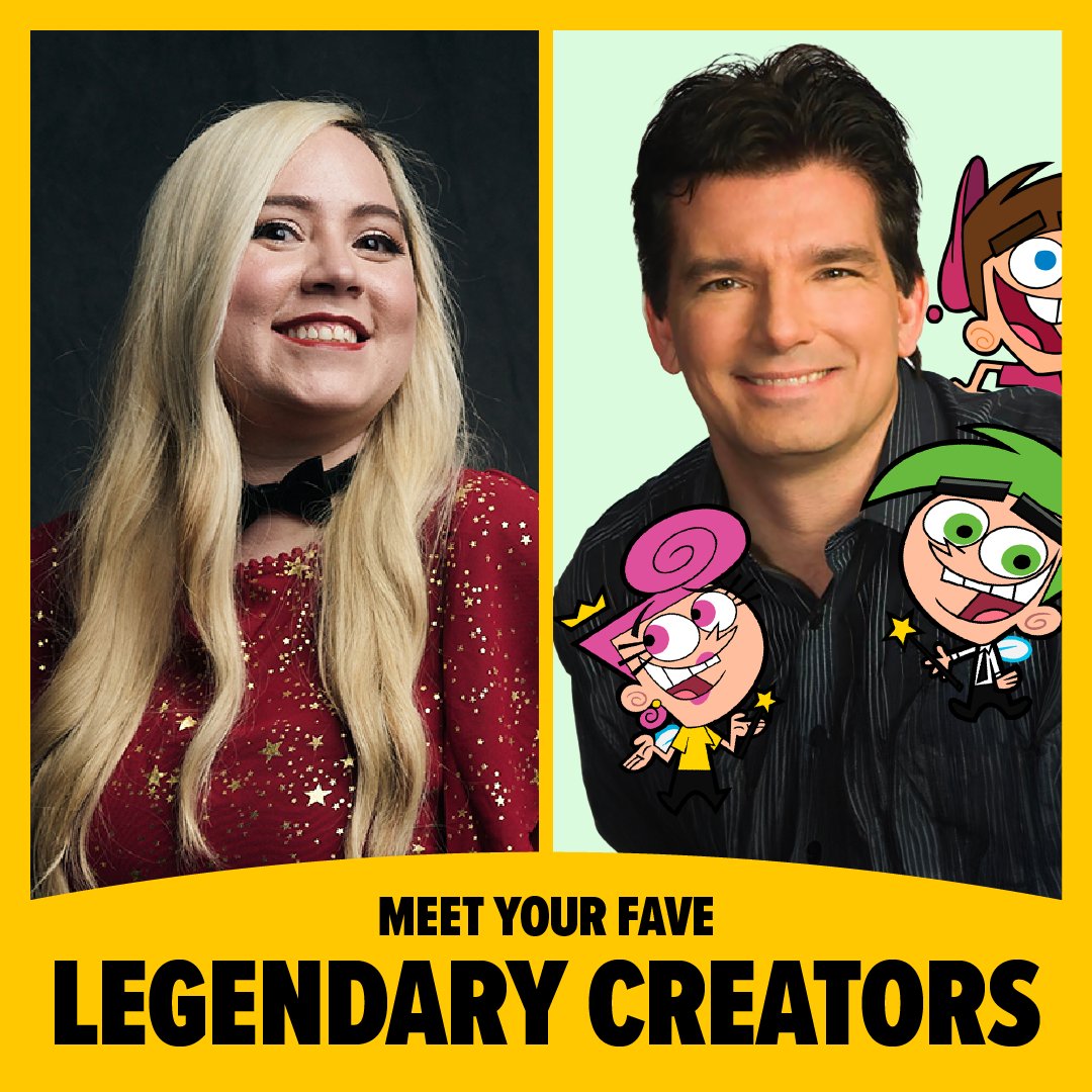 If you love cartoons, you won't want to miss meeting Creator Vivienne Medrano ( #HazbinHotel, #HelluvaBoss) and Creator/Writer Butch Hartman ( #TheFairlyOddParents, #DannyPhantom) at #FANEXPOBoston this June. Get your tickets now. spr.ly/6010biWIe @VivziePop @realhartman