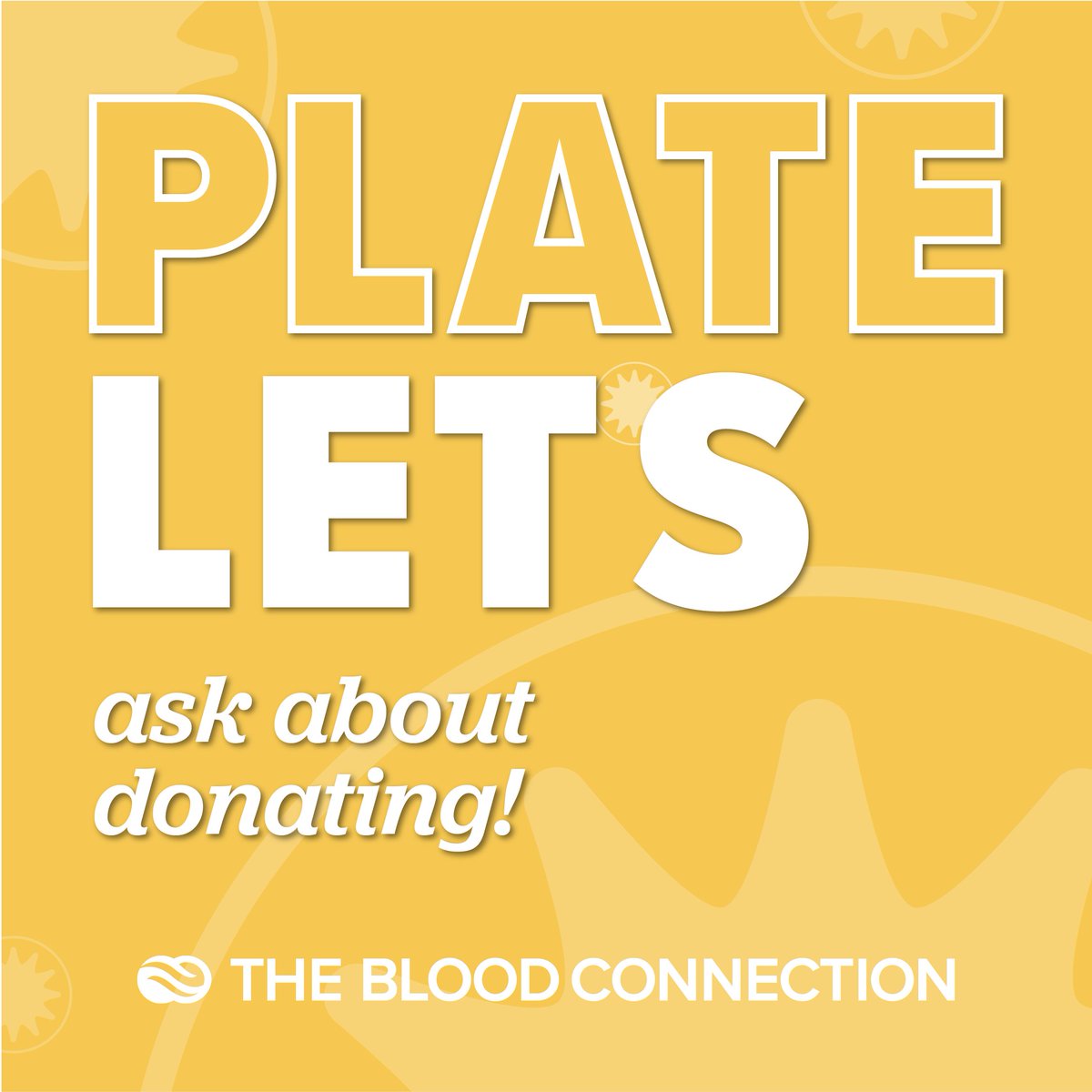 Are you A+, B+, AB+, or AB-? Have you asked about donating #Platelets? 💛 Platelets are like superheroes that help stop or prevent bleeding, and they play a crucial role in saving lives! 💪 Learn more about Platelets👇 thebloodconnection.org/platelet-plus/