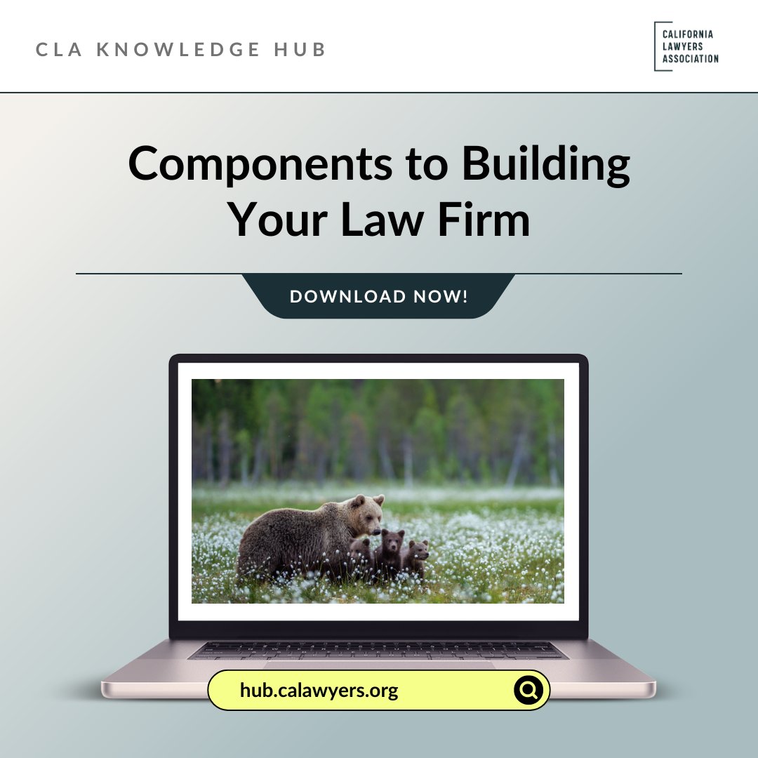 Whether you have just graduated law school, starting out as a solo practitioner, or a partner in a small law firm, building your firm can feel overwhelming. Access on the Knowledge Hub >> bit.ly/49D1SWb

#KnowledgeHub #CLA #ResourceGuide
