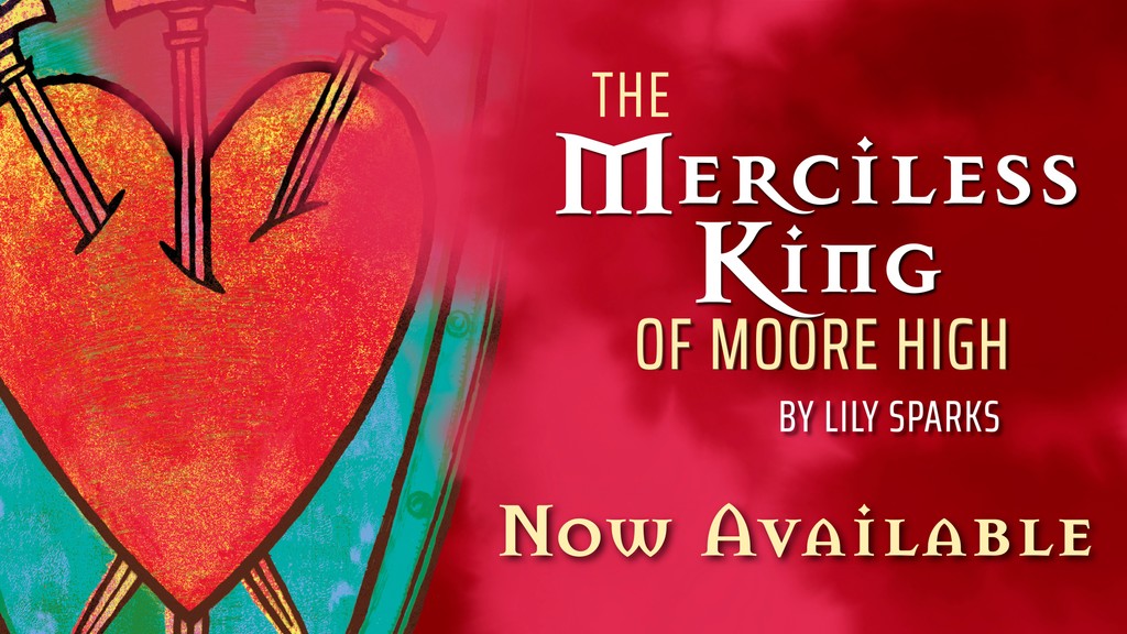 The wait is over—THE MERCILESS KING OF MOORE HIGH is out now! Happy release day, @lilyroro! 👑❤️ Be sure to check out this YA fantasy which Kirkus called “thematically intriguing with shocking twists.” 💥 northstareditions.com/flux/the-merci…