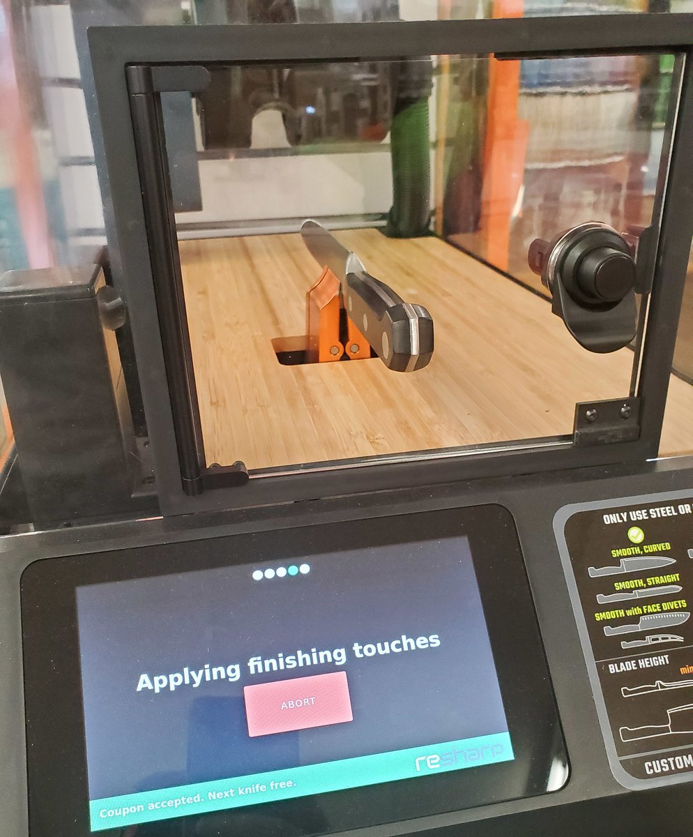 Aceyorkosw's tweet photo. We do knife sharpening on site. You can shop while you wait! Stop in today! #PurcellAce #resharp https://t.co/Svx7AxZr4H