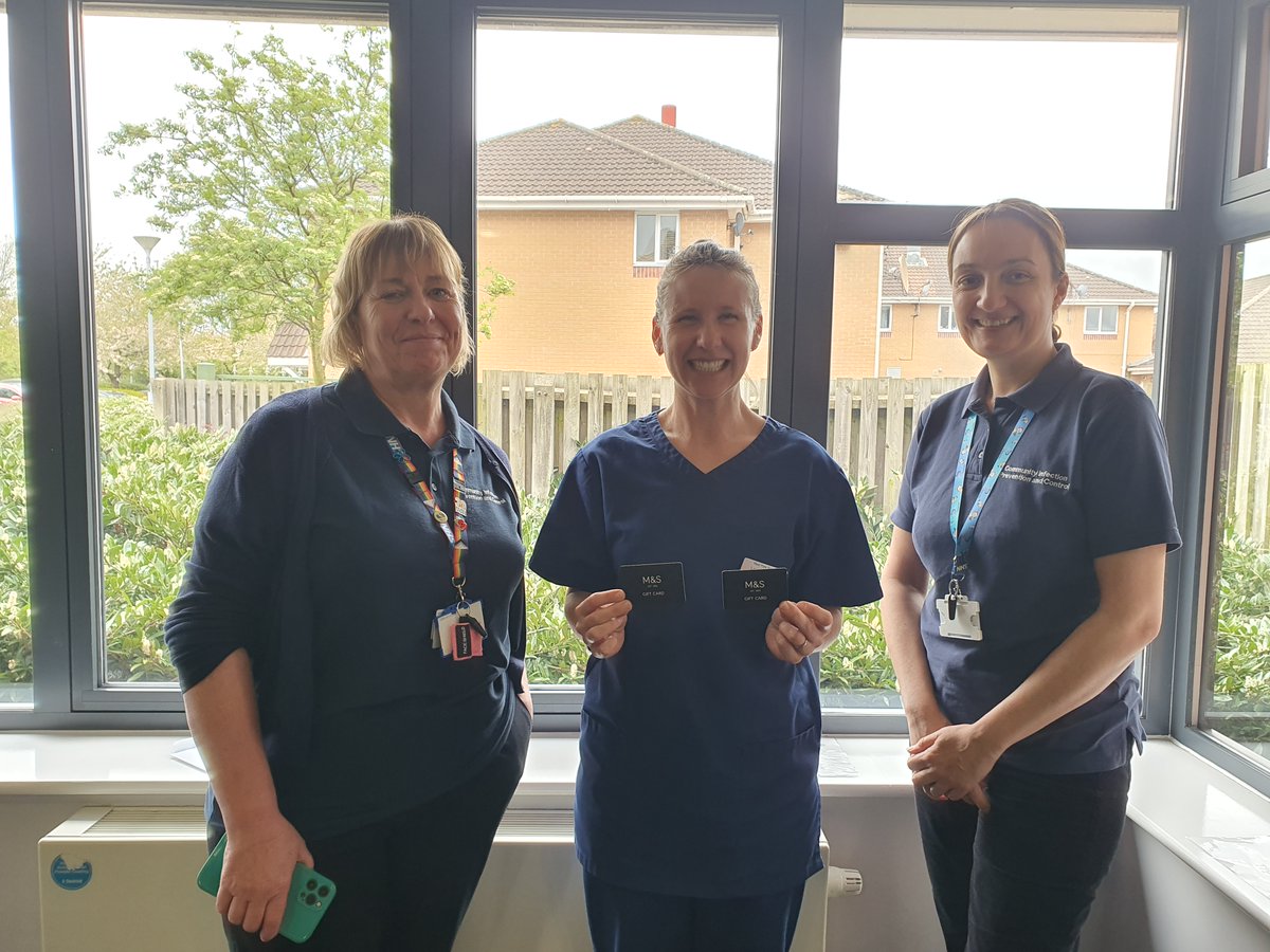 Well Done West Park Surgery! 👏 Enjoy your gift vouchers from the community Infection prevention and control link forum😊 @donna_foulkes @Bekki27038566 @HelenforrestH @mandi1jane