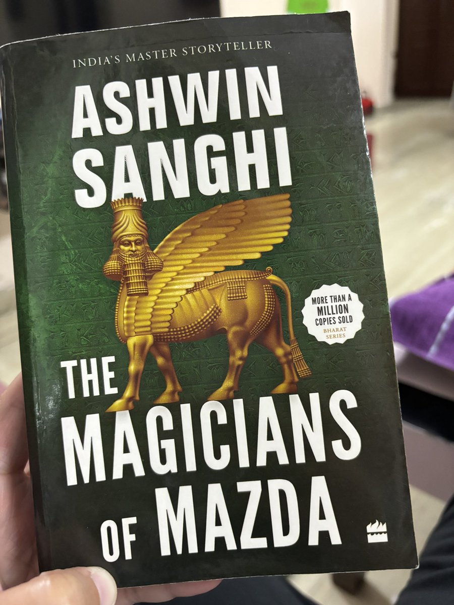 The last I felt like what I am feeling right now was when I finished DaVinci Code by Dan brown… What a fine book… was trying to find if somebody felt like what I am feeling now… happy to see the references in the end and this article - moneycontrol.com/news/trends/fe… Ashwin ji… what…