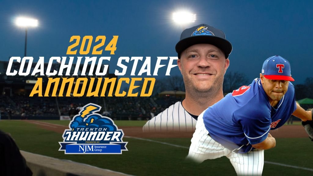 ICYMI: The @TrentonThunder announced its 2024 coaching staff under manager Adonis Smith (@Adonis463): 🔸Pitching Coach - Shawn Chacón 🔸Hitting Coach - Ron Perodin 🔸Fourth Coach - Matt Sweeney More: bit.ly/49O5EMK