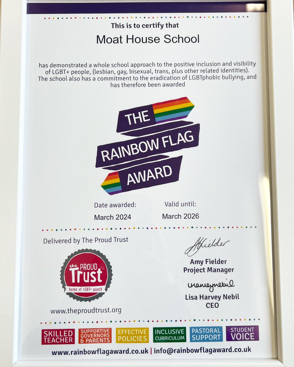 Moat House School & Nursery tweet media