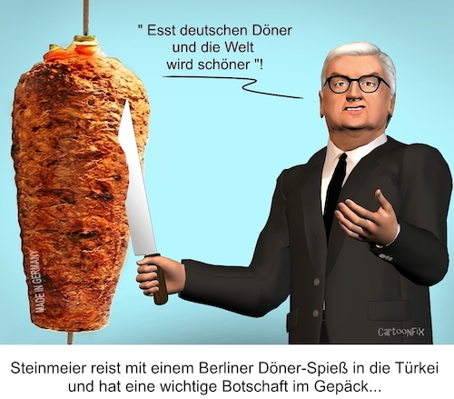 #Bundespräsident #Steinmeier in der #Tuerkei! #Döner #DoenerWalter #tuerkiye