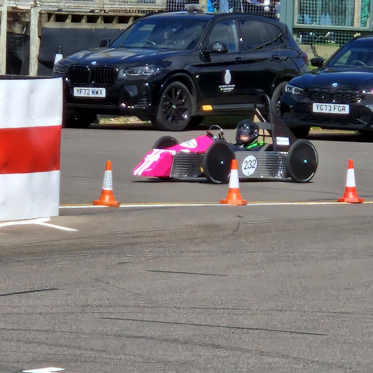 StGabrielsNews's tweet photo. Zooming into action! ποΈπ¨ Our senior school students raced with spirit at the Greenpower Heat, securing an impressive 17th place out of 58 competitors! π #GreenpowerHeat #StudentRacing https://t.co/ftyAhsjnLm