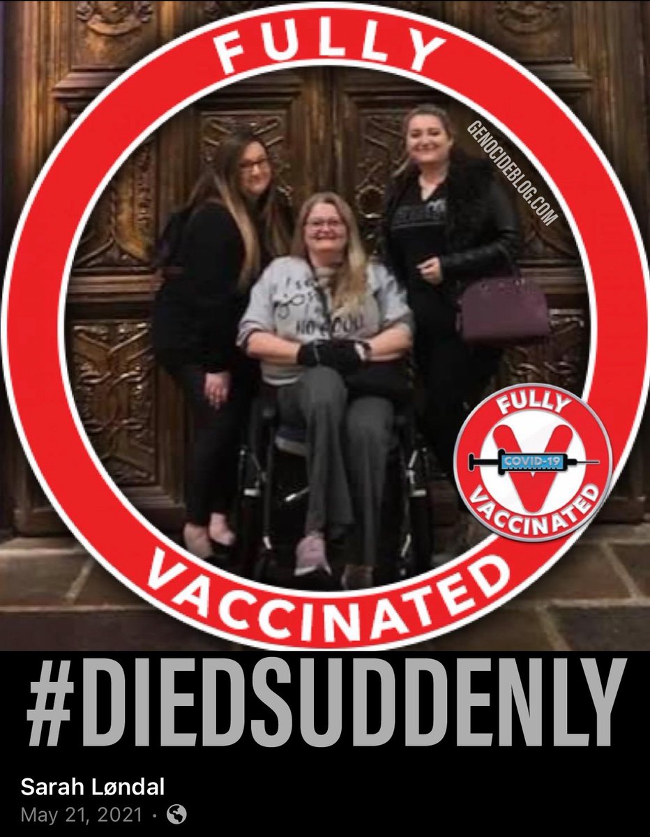 Sarah Londal 💉🪦 #FullyVaccinated #DiedSuddenly (April 2024) 🇬🇧 UK “Fully Vaccinated.” “With deep sadness and a heavy heart, I must announce the sudden passing of my Mum, Sarah Londal, who passed away late Friday night.” CovidBC.me
