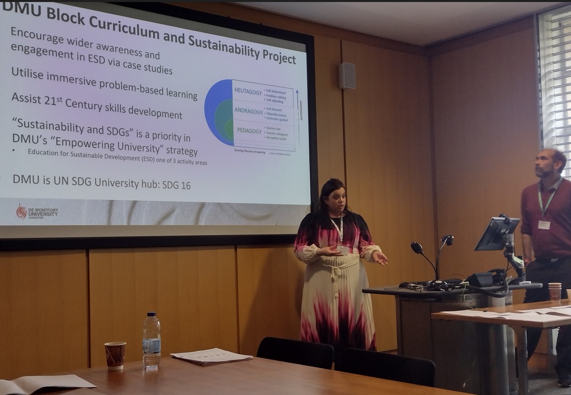 An example of Innovation and Impact with Leisa Nichols-Drew <a href="/ForensicLeisa/">Leisa Nichols-Drew SFHEA CF ChFP NTF CATE CMALT</a> and Andrew Reeves, 'Embedding sustainability: Building via blocks' #ANTF2024