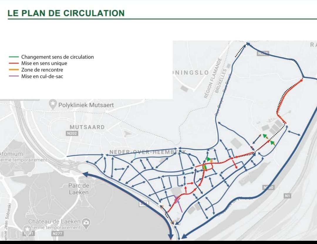 Vite encore saboter un quartier et la vie de + de 1000 personnes à Neder-over-Heembeek avant les élections.

Vous pensez qu'ils vont vous aimer en les enfermant dans leur quartier et en les obligeant à tourner en rond pour trouver une place de parking @elkevdbrandt?

#GoodMove