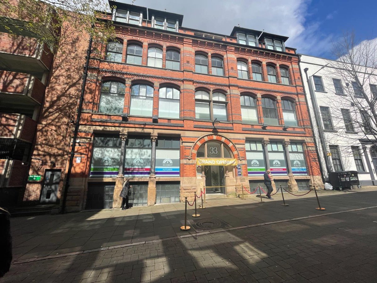 Lovely to be invited to the opening of Milbie House, the new HQ of Stone Soup in Nottingham City Centre. 

Congratulations to the team at Stone Soup and all the tradespeople who have restored the building beautifully. 👏⭐️

#signage #print #nottingham