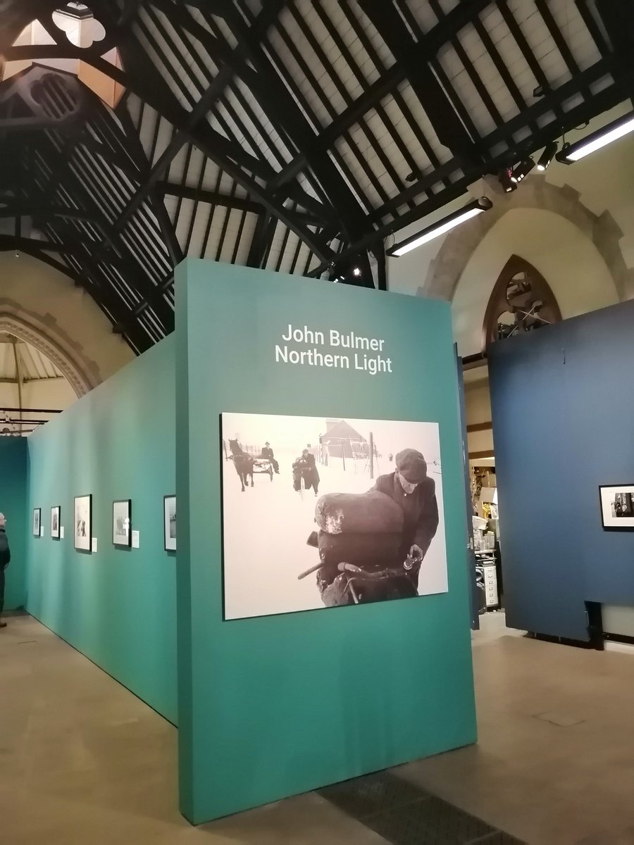 Back in #Hartlepool visiting brothers and went to @hpoolart for to see John Bulmer exhibition is mentioned by @grimart