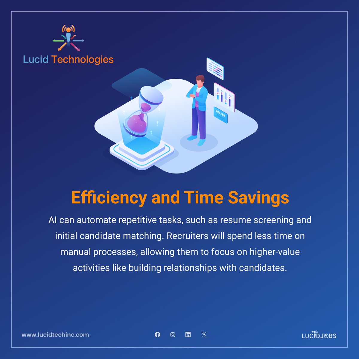 🌟 AI Boosts Efficiency & Saves Time! Recruiters Focus on Relationships. 🤖👥

#ai #technology #trending #timesaving #efficiency #Focus