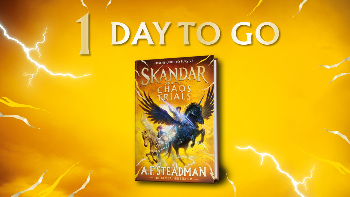 OUT TOMORROW! Don’t miss the unputdownable new book in the international bestselling SKANDAR series 💛 @annabelwriter