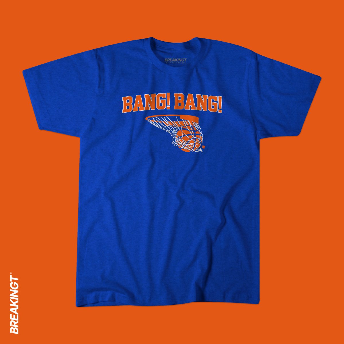 BANG! BANG! What a comeback. What a team. 🛒: BreakingT.com/NYK | #NewYorkForever