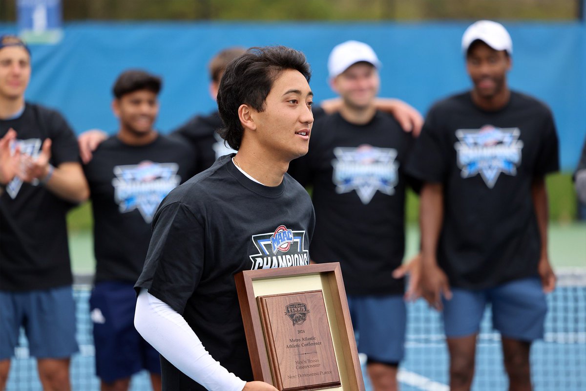 The machine🤖 Ayato was named MAAC Tournament Most Outstanding Peformer for his clinch on Saturday! #BobcatNation