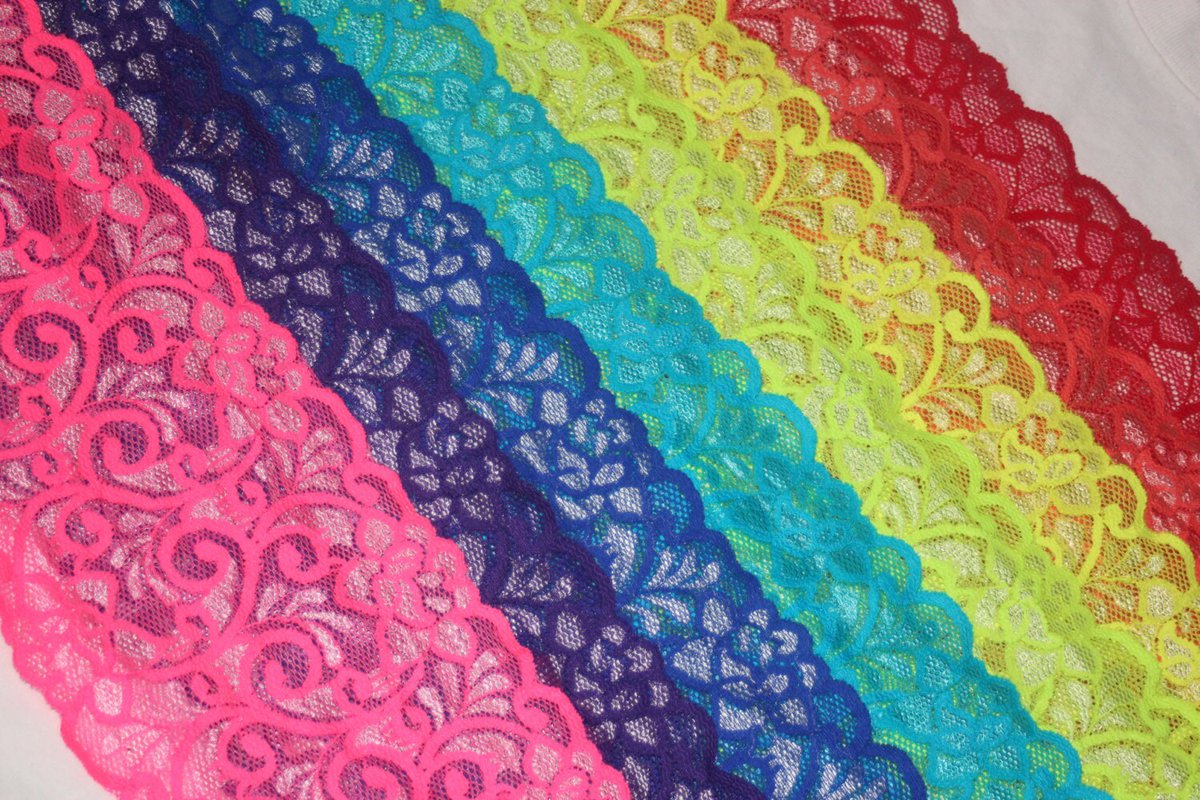 5.75' wide Black & White two-tone stretch lace Now in a vivid palette of 8+ colors to choose from!

etsy.com/listing/226877…

#DIY #Sewing #sew #SewingSupplies #sewlingerie #lingeriemakingsupplies #lingeriemaking #fyp #learntosew #stretchlace #lace
