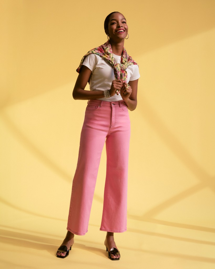 Special delivery! Make room in your closet for our 5-star-rated Ace Jean; restocked pink and navy! 💖 francesvalentine.com