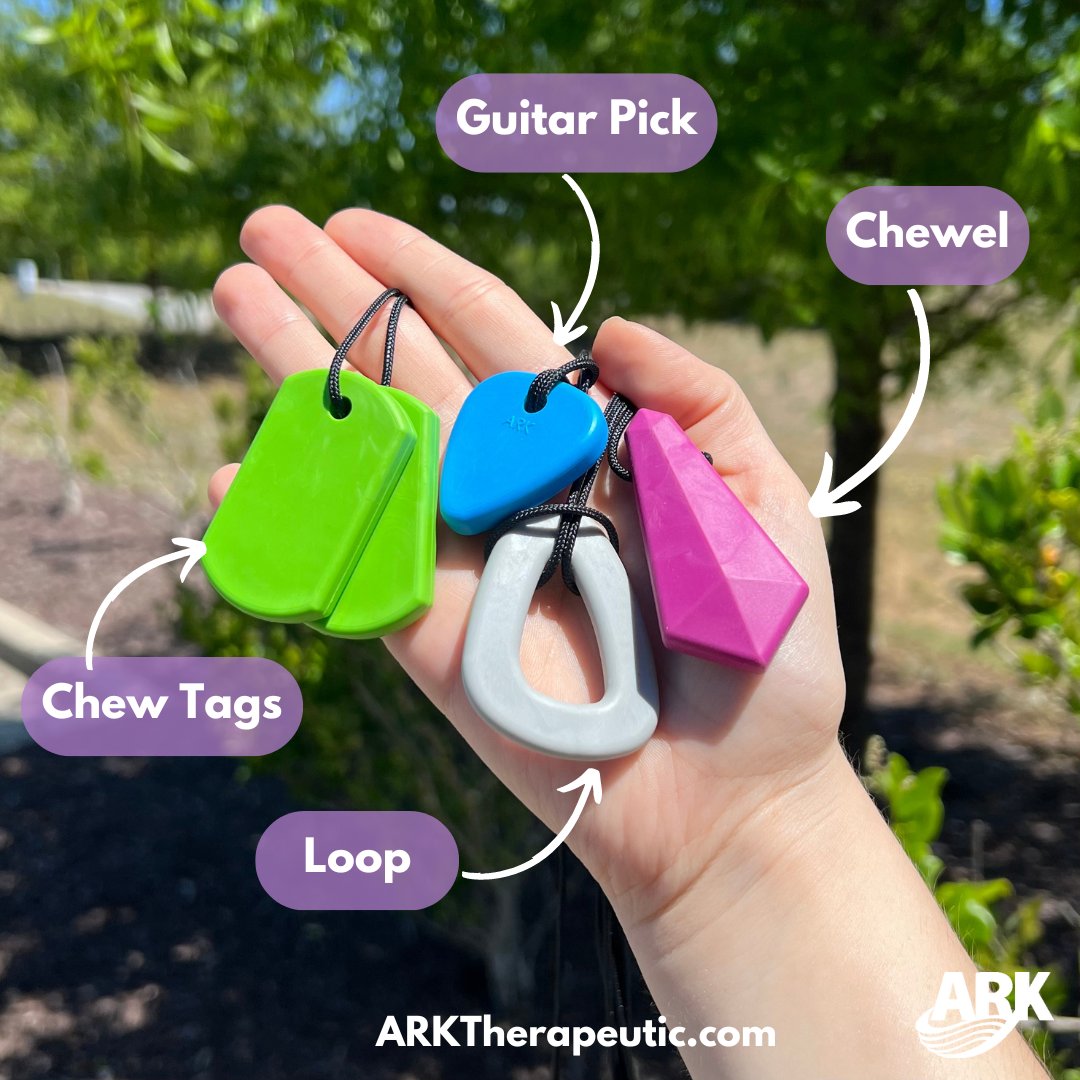 Want a safe alternative to fingernail biting? We've got options for you 💅

Thinner chews tend to mimic the feeling of nail biting best. These are all great options to try 😊

bit.ly/3U9TyaH

#sensory #chewelry #nailbiting #anxiety #autism #stimming #arktherapeutic