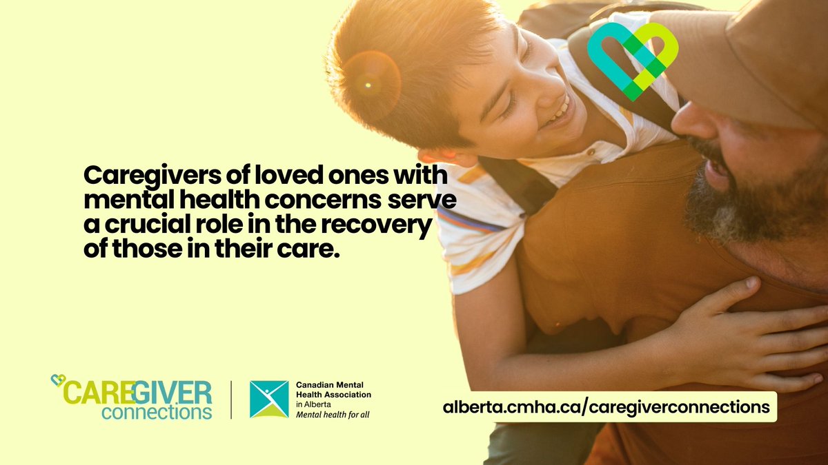 Caregivers for those who struggle with health and mental health concerns serve a crucial role in the recovery of those in their care. Caregiver Connections offers compassionate support: alberta.cmha.ca/caregiverconne… #CaregiversMonth #MentalHealthSupport