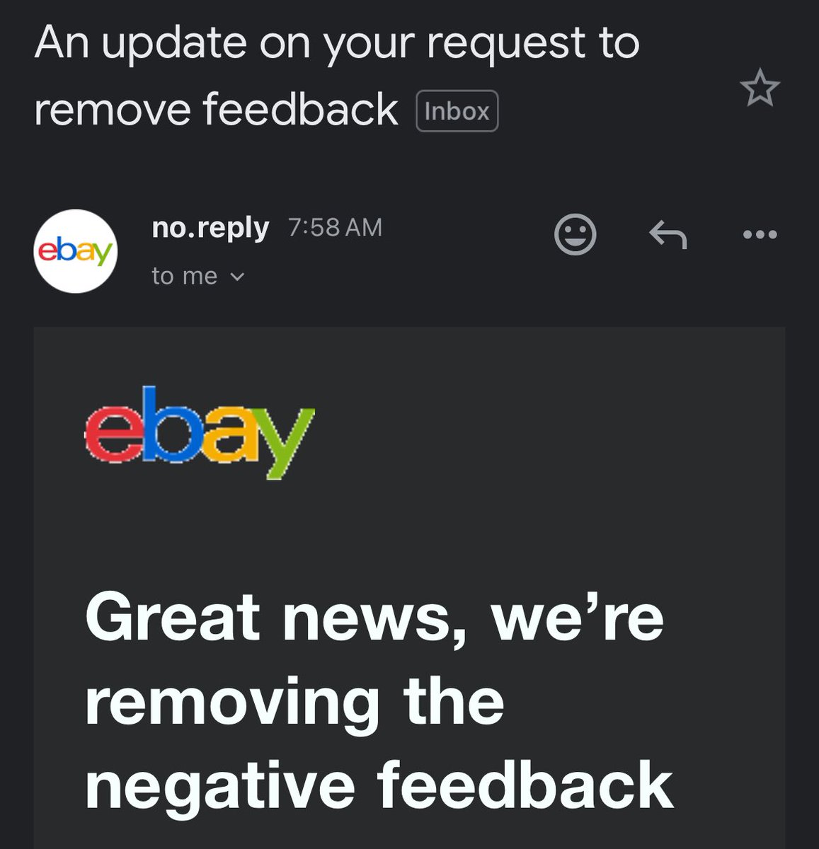 Removed within minutes thank you eBay 🙏 and thank you all for joining me in this annoying experience ✌️