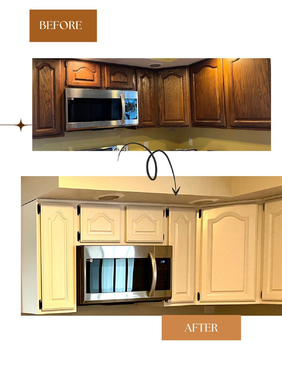 Our team can help you transform your kitchen's style, color, and look with our quality cabinet painting services. Contact us today to see how we can help meet your needs.

#CabinetPainting #EGarciaPainting 
 painterburlington.com/about_us