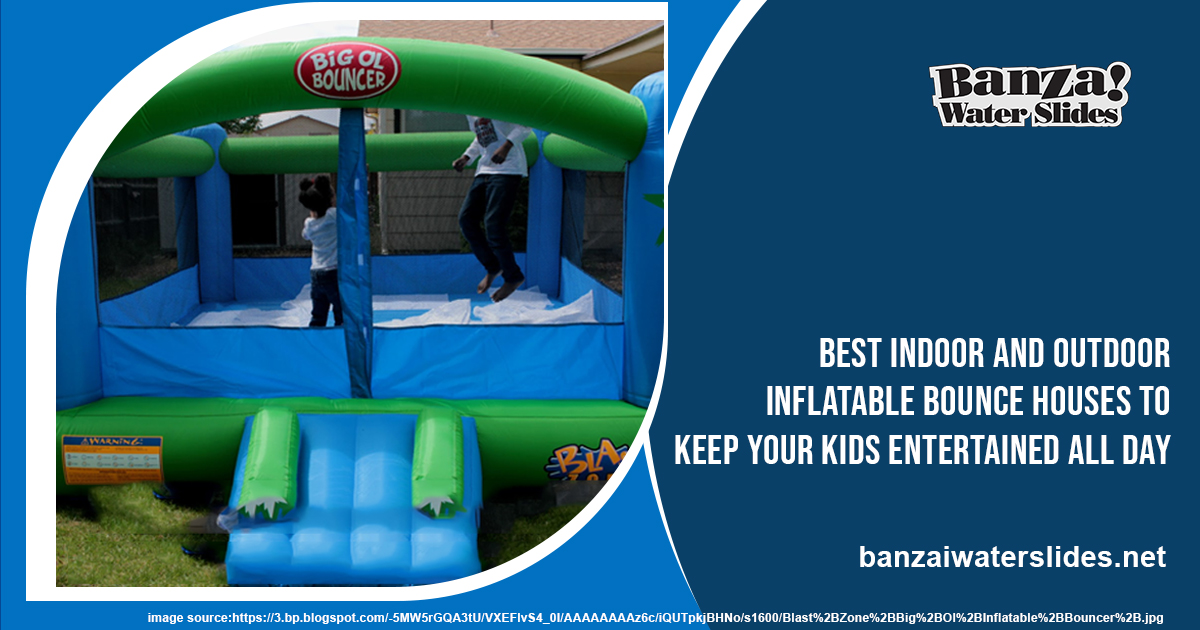 Best indoor and outdoor inflatable bounce houses to keep your kids entertained all day. #banzaiwaterslides #inflatablebouncehouse #indoorbouncehouse #outdoorbouncehouse #bouncehouses #kidsbouncehouse #bouncehousefun #kidsentertained #USA
Source: banzaiwaterslides.net/the-5-best-ind…