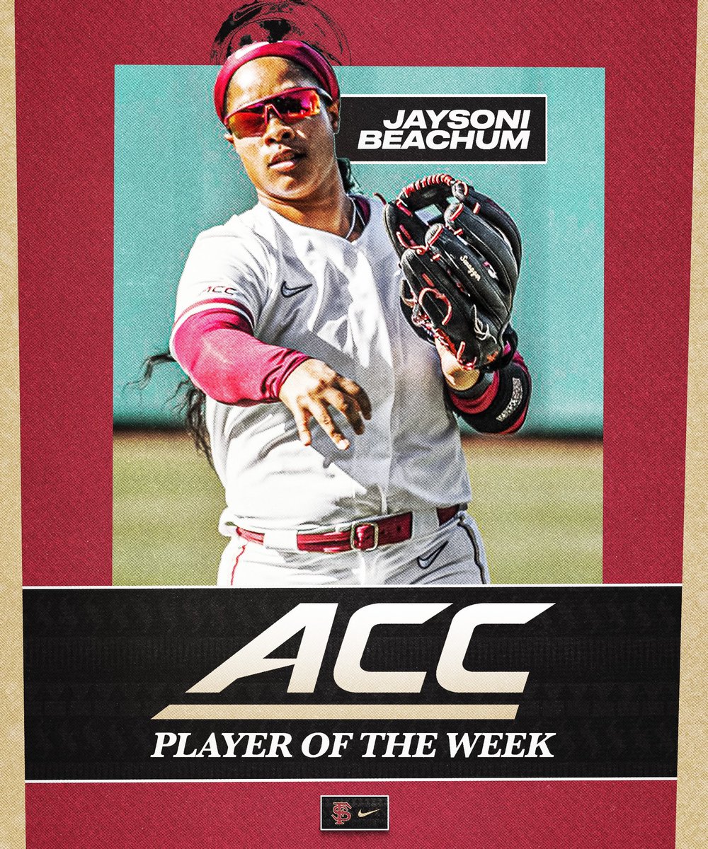 Go off, 4️⃣2️⃣ Jaysoni is your ACC Player of the Week🍢 #ALL4ONE