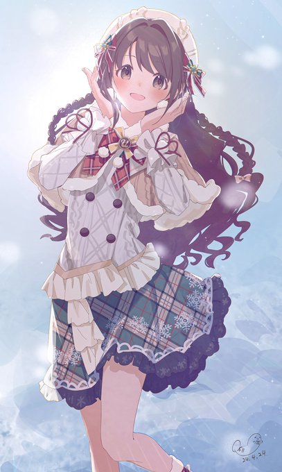「long hair snow」 illustration images(Latest)