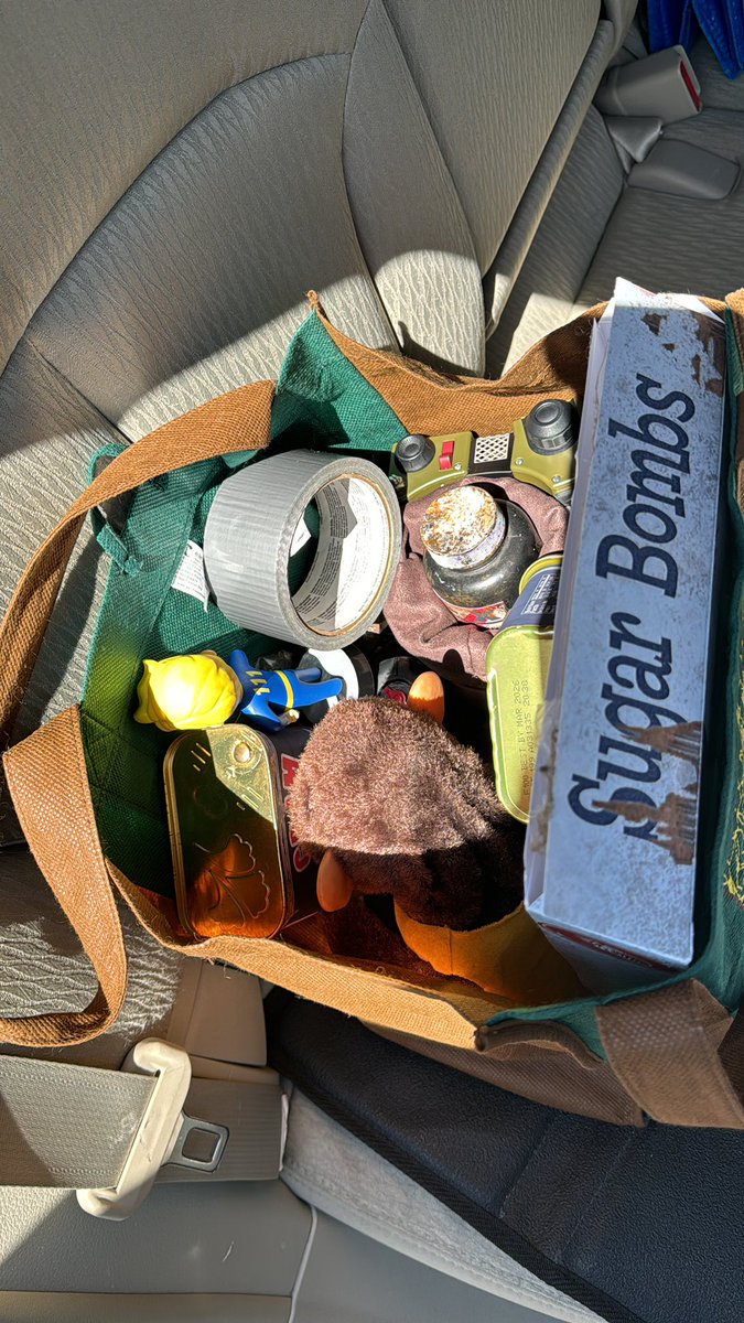 MisterFallout's tweet image. When the sun finally comes out and you ask @mrsfallout if she wants to go on an adventure and you have to wait for the “go” bag to be packed. #misterandmrsfallout #mrsfallout #Fallout #adventure #ContentCreator #Priorities