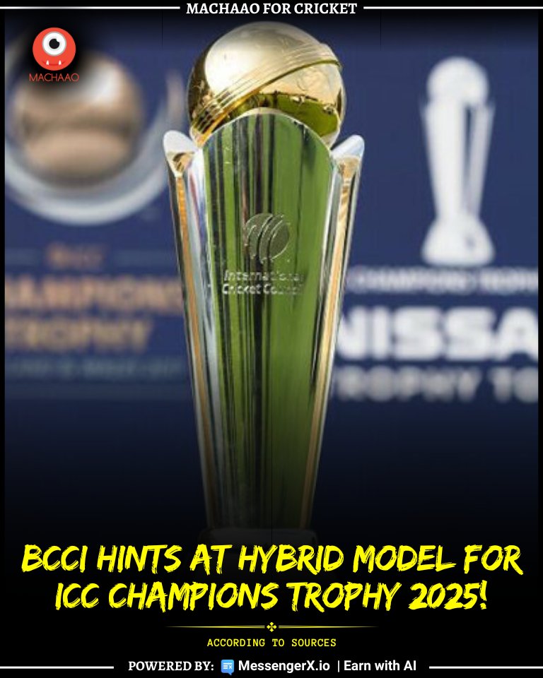 According to sources, Cricket diplomacy takes a spin with hybrid venues!
.
.
.
#BCCI #ChampionsTrophy