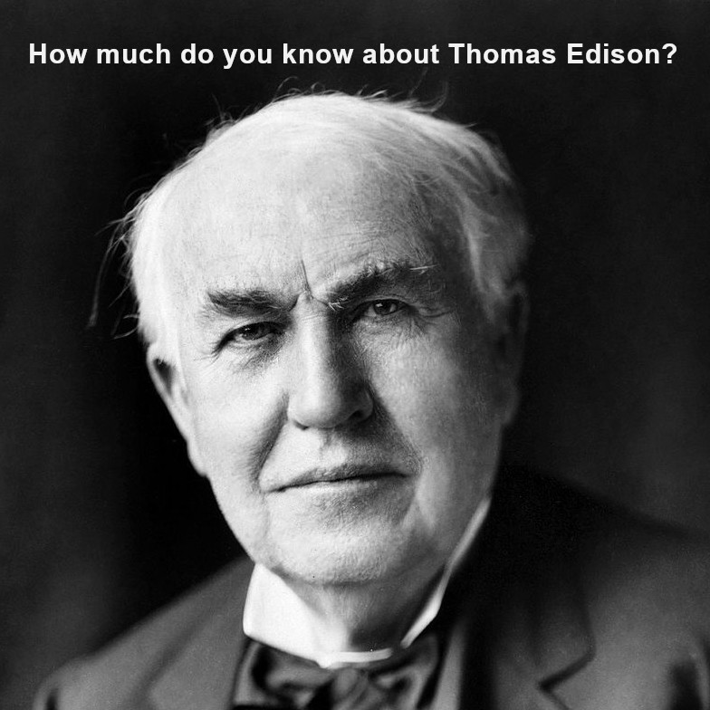 How much do you know about Thomas Edison? Find out in this fun little 10-question quiz at FreeSpeedReads.com/thomas-edison-… (#ThomasEdison, #EdisonElectric, #directCurrent, #DC, #USHistory, #inventor, #entrepreneur, #engineering, #lightbulb, #phonograph, #motionPictureHistory, #movies)
