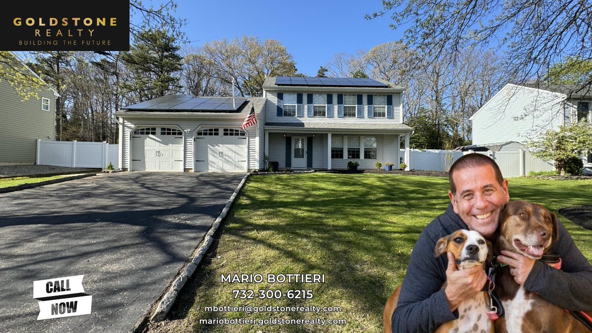 myre.io/0q16fVHGNfAi629 
Buenaventura Court Toms River, NJ 08753 

#GeorgetownGem #LuxuriousPracticality #DreamHome #SaltwaterHaven #EntertainInStyle #YearRoundComfort #CharmAndCharacter #CozyElegance #HomeSweetGeorgetown #MustSeeHome #mariobottieri #sres